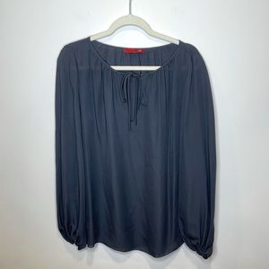 Tamara Mellon Black Silk Blouse